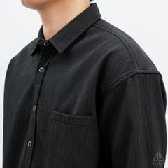 Áo sơ mi gân nổi phối túi [SM-8890]