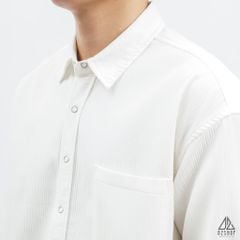 Áo sơ mi gân nổi phối túi [SM-8890]