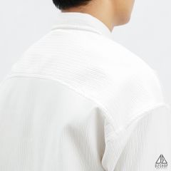 Áo sơ mi gân nổi phối túi [SM-8890]