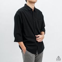 Áo sơ mi túi mổ xéo vải kaki [SM-8891]