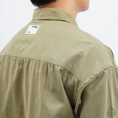 Áo sơ mi túi mổ xéo vải kaki [SM-8891]