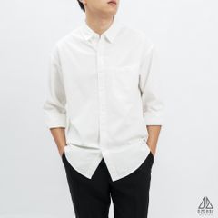 Áo sơ mi túi mổ xéo vải kaki [SM-8891]