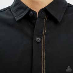 Áo sơ mi chỉ nổi thêu chữ P