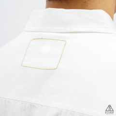 Áo sơ mi chỉ nổi thêu chữ P