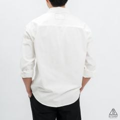 Áo sơ mi chỉ nổi thêu chữ P