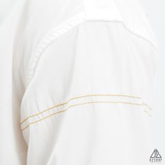Áo sơ mi chỉ nổi thêu chữ P
