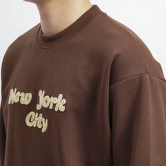 Áo nỉ thêu chữ New York City