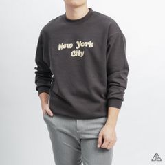 Áo nỉ thêu chữ New York City