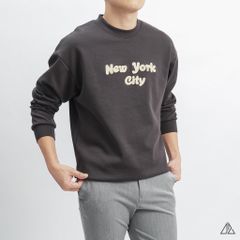 Áo nỉ thêu chữ New York City