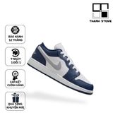  AIR JORDAN 1 LOW WOLF GREY ‘MIDNIGHT NAVY’ - 553558-141 - NJWMN 