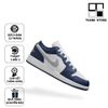 AIR JORDAN 1 LOW WOLF GREY ‘MIDNIGHT NAVY’ - 553558-141 - NJWMN