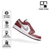  AIR JORDAN 1 LOW 'WHITE BORDEAUX' - 553558-615 - NJWB 