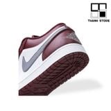  AIR JORDAN 1 LOW 'WHITE BORDEAUX' - 553558-615 - NJWB 