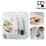  BÀN CHẢI VỆ SINH GIÀY DÉP LÔNG MỀM CÓ BỒN CHỨA DUNG DỊCH - HÀNG XUẤT KHẨU LOẠI XỊN - TS05 