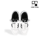  ORIGINALS FORUM LOW WHITE BLACK - FY7757 - AOLWB 