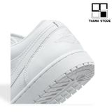  AIR JORDAN 1 LOW TRIPLE WHITE - 553558-136 - NAJTW2 