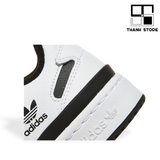  ORIGINALS FORUM LOW WHITE BLACK - FY7757 - AOLWB 