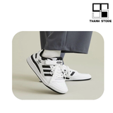  ORIGINALS FORUM LOW WHITE BLACK - FY7757 - AOLWB 