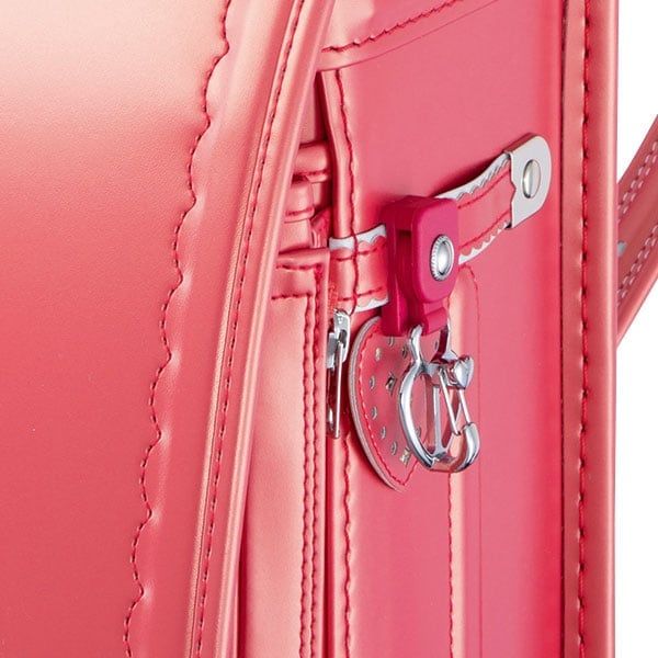 Cặp Randoseru Pelican Pokke Đỏ Dâu Tây