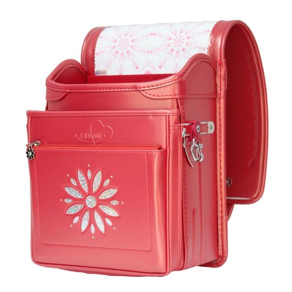 Cặp Randoseru Pelican Pokke Đỏ Dâu Tây