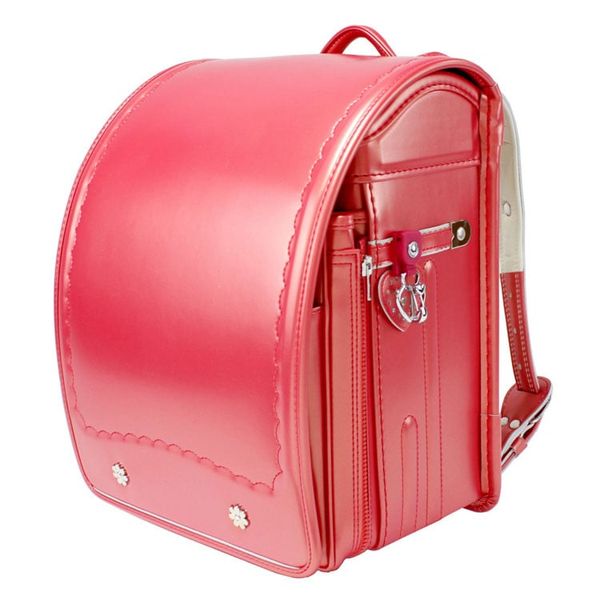 Cặp Randoseru Pelican Pokke Đỏ Dâu Tây