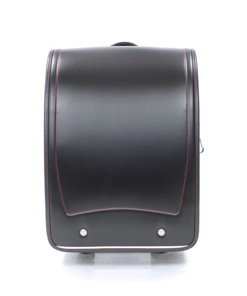 Cặp Randoseru Elephant Cube Black - Red Stitching