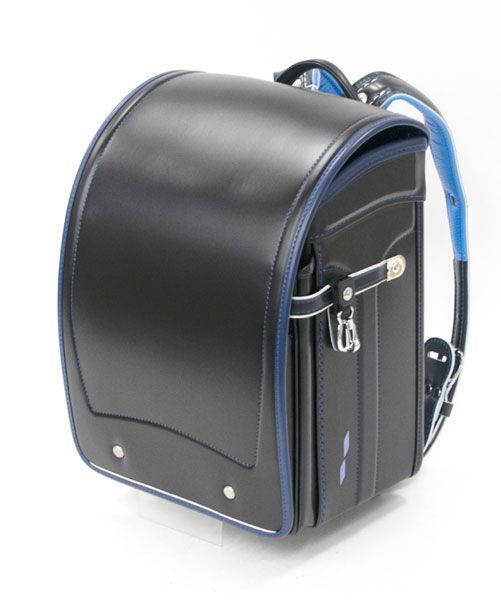 Cặp Randoseru Elephant Cube Black X Marine Blue