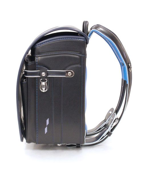 Cặp Randoseru Elephant Cube Black X Marine Blue