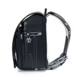 Cặp Randoseru Pelican Pokke Đen Chỉ Lam