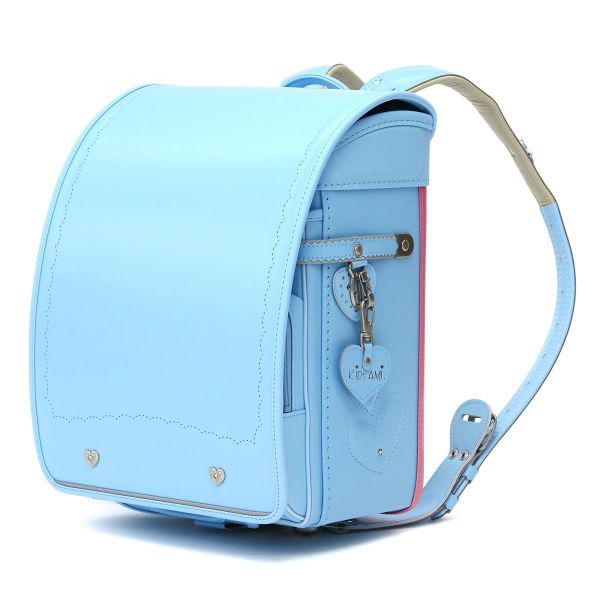 Cặp Randoseru 19006 Friendly Leather Xanh Trời