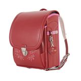 Cặp Randoseru Mimi Cube Tate Milan Red X Peach Blossom