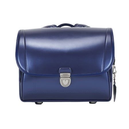 Cặp Randoseru Mimi Cube Yoko Pearl Navy X Marine Blue