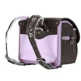 Cặp Randoseru Mimi Cube Yoko Brown X Metallic Lavender