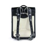 Cặp Randoseru Pelican Pokke Đen Chỉ Lam