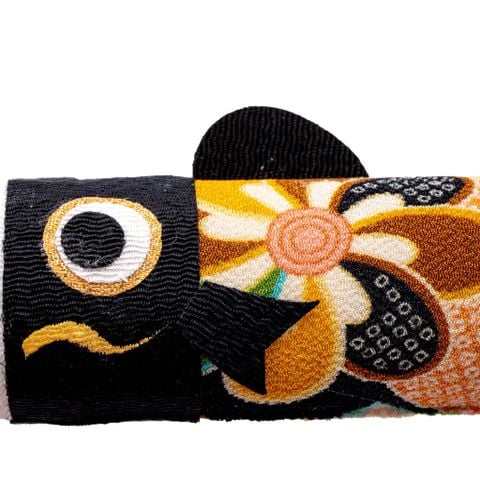 Cờ Cá Chép Hai Con Họa Tiết Kiểu Nhật