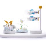 Mũ Samurai và cờ cá chép Nhật Bản - Màu Xanh