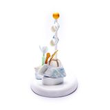 Mũ Samurai và cờ cá chép Nhật Bản - Màu Xanh