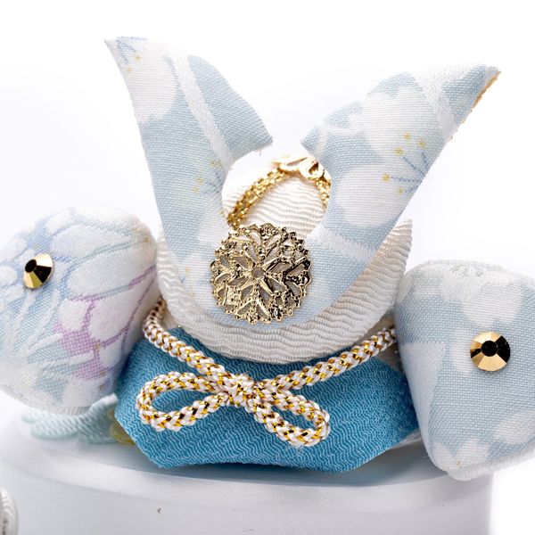 Mũ Samurai và cờ cá chép Nhật Bản - Màu Xanh