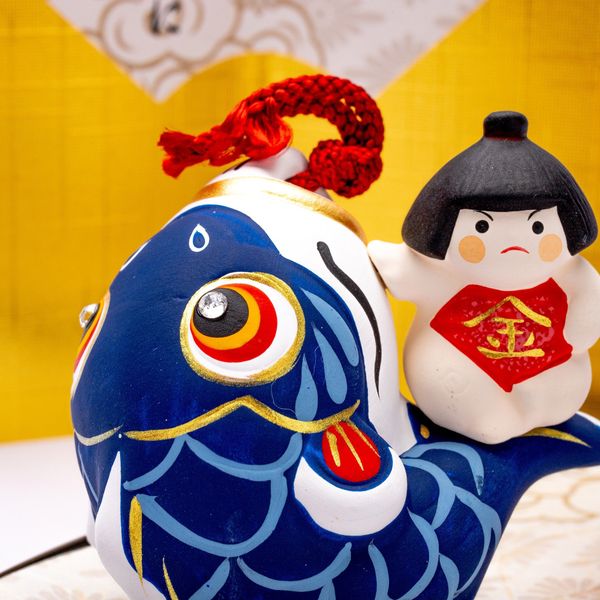 Chuông Đất Cá Chép Và Kintaro