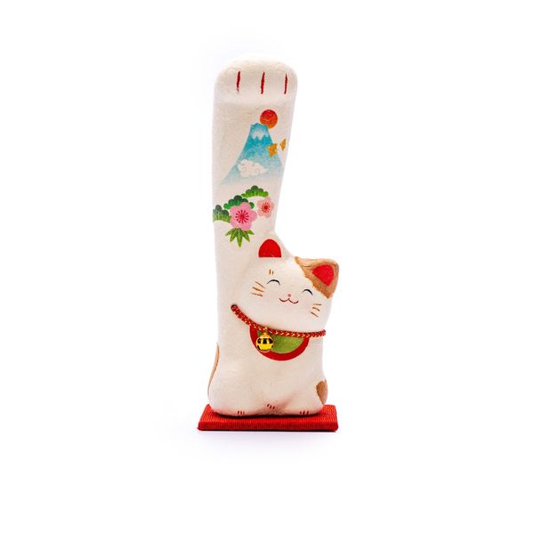 Tượng mèo giấy vẫy tay