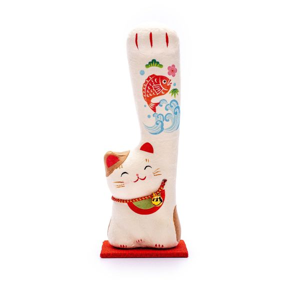 Mèo Dài Tay Maneki Neko Giấy Chigiri Hình Cá Chép