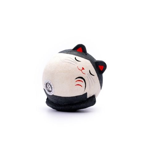 Mèo giấy tròn Chigiri - màu đen