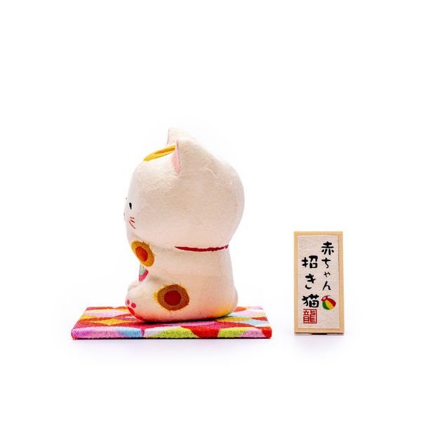 Mèo May Mắn Làm Từ Chất Liệu Giấy Chigiri Nhật Bản