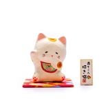 Búp Bê Mèo May Mắn Bằng Giấy Chigiri