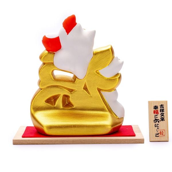 Mèo May Mắn Với Kí Tự 