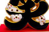 Mèo May Mắn Với Kí Tự 