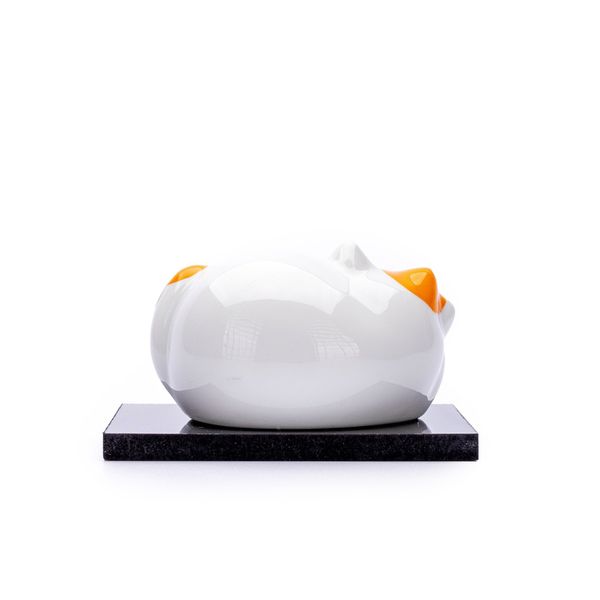 Mèo Tròn May Mắn (Màu Sắc Tam Thể)