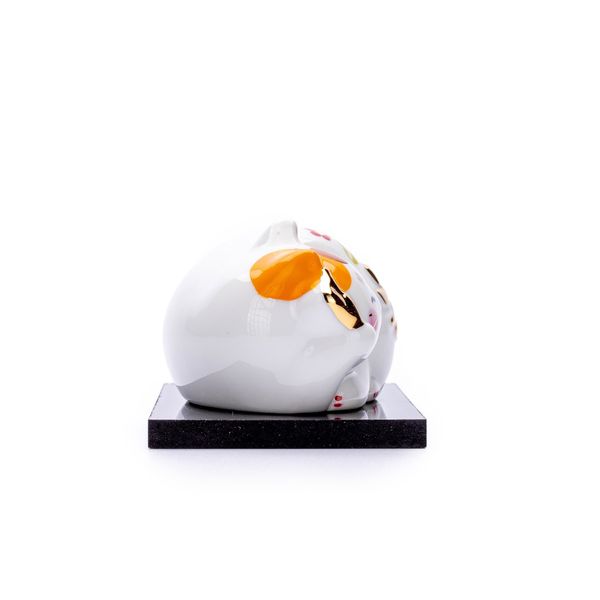 Mèo Tròn May Mắn (Màu Sắc Tam Thể)