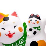 Mèo Mẹ Cùng Con Đi Học (Tam Thể)