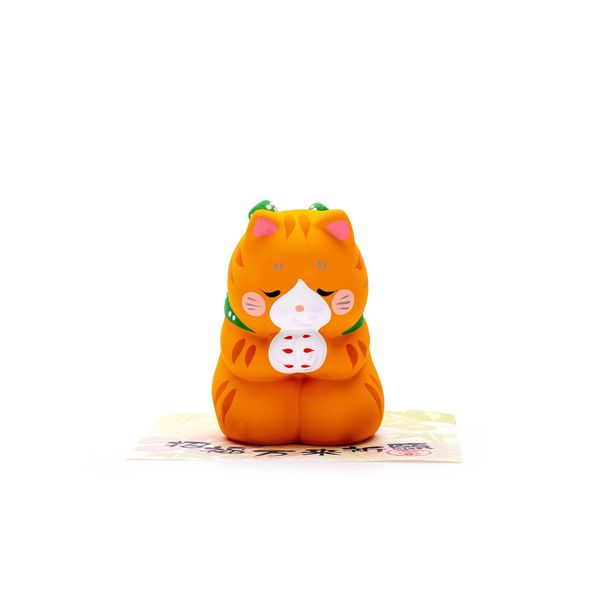 Mèo Cung Hỷ Phát Tài (Cam)